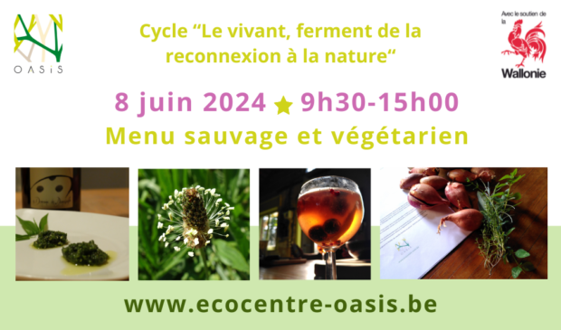 Atelier menu sauvage et végétarien